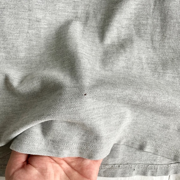 Zara Man Grey Polo Shirt Size M - Picture 5 of 6